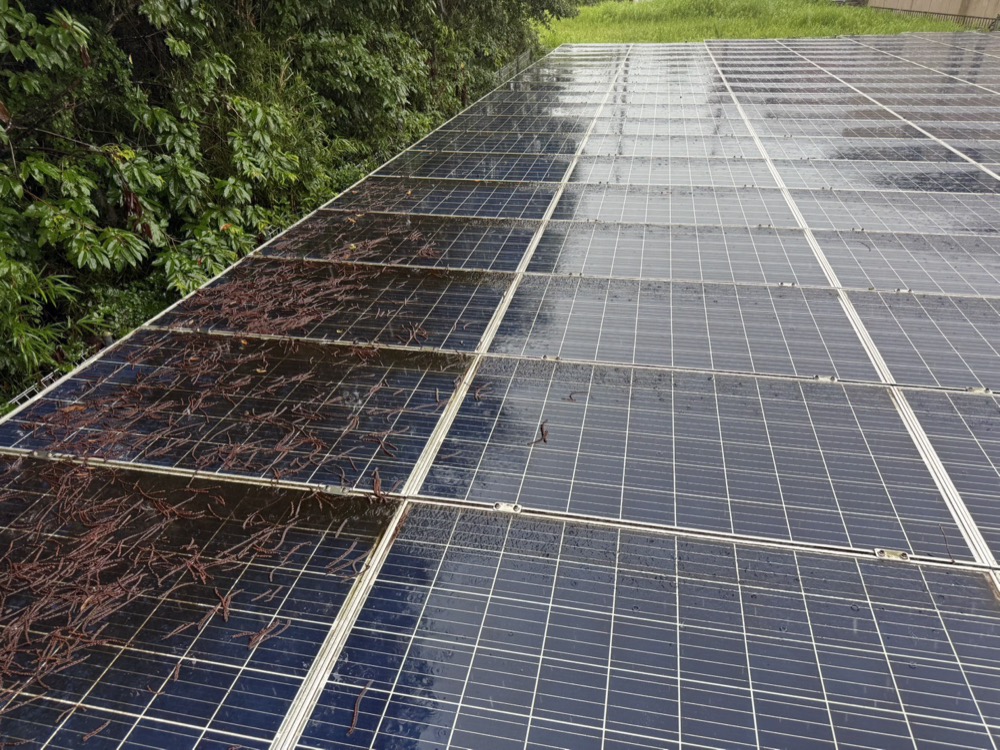 横芝光町 パネル洗浄 1